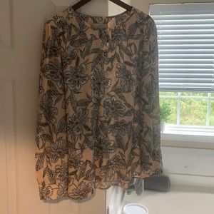 Loft floral top